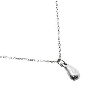 TIFFANY&Co. teardrop Necklace Elsa Peretti Silver925 1.8g Women
